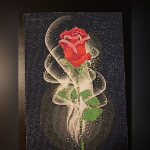 Finished beauty and the beast rose